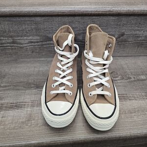 Converse Chuck 70 High Top sneakers in a brown suede women's 7